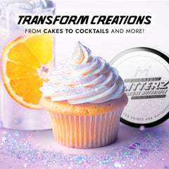 MONÉGASQUE cake decorating glitter creates magical, sparkly desserts.