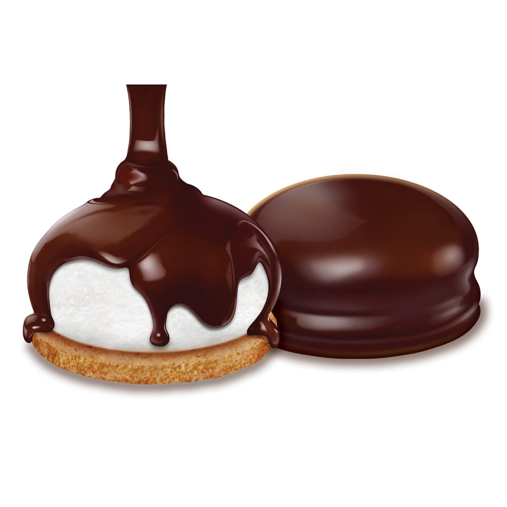 Mallomars cookies in freezer-friendly storage for extended freshness.