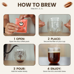 Mondo Drip Coffee Mix Colombia pouch delivers bright, balanced single-origin flavor