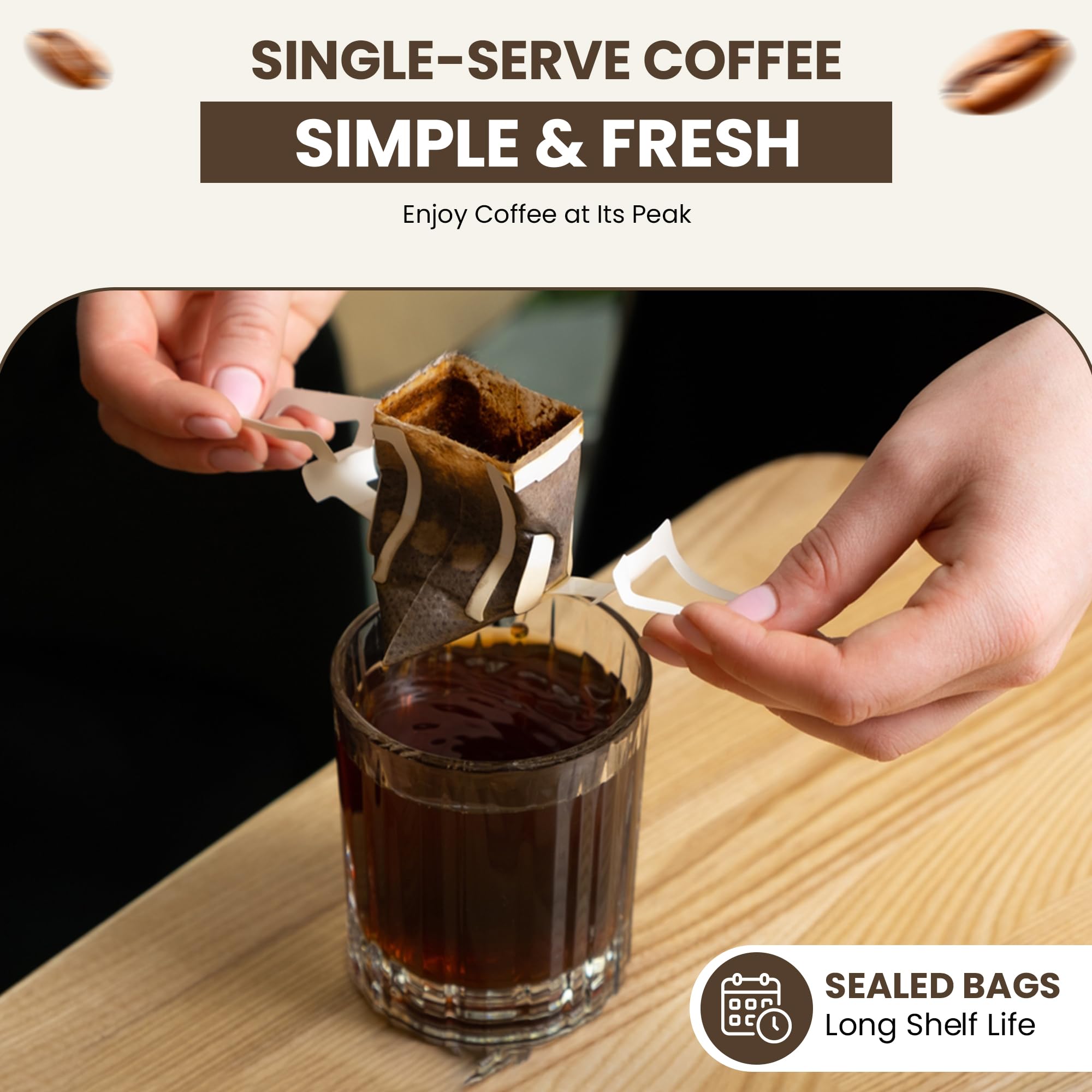 Mondo Drip Coffee Mix sealed for freshness and consistent aroma