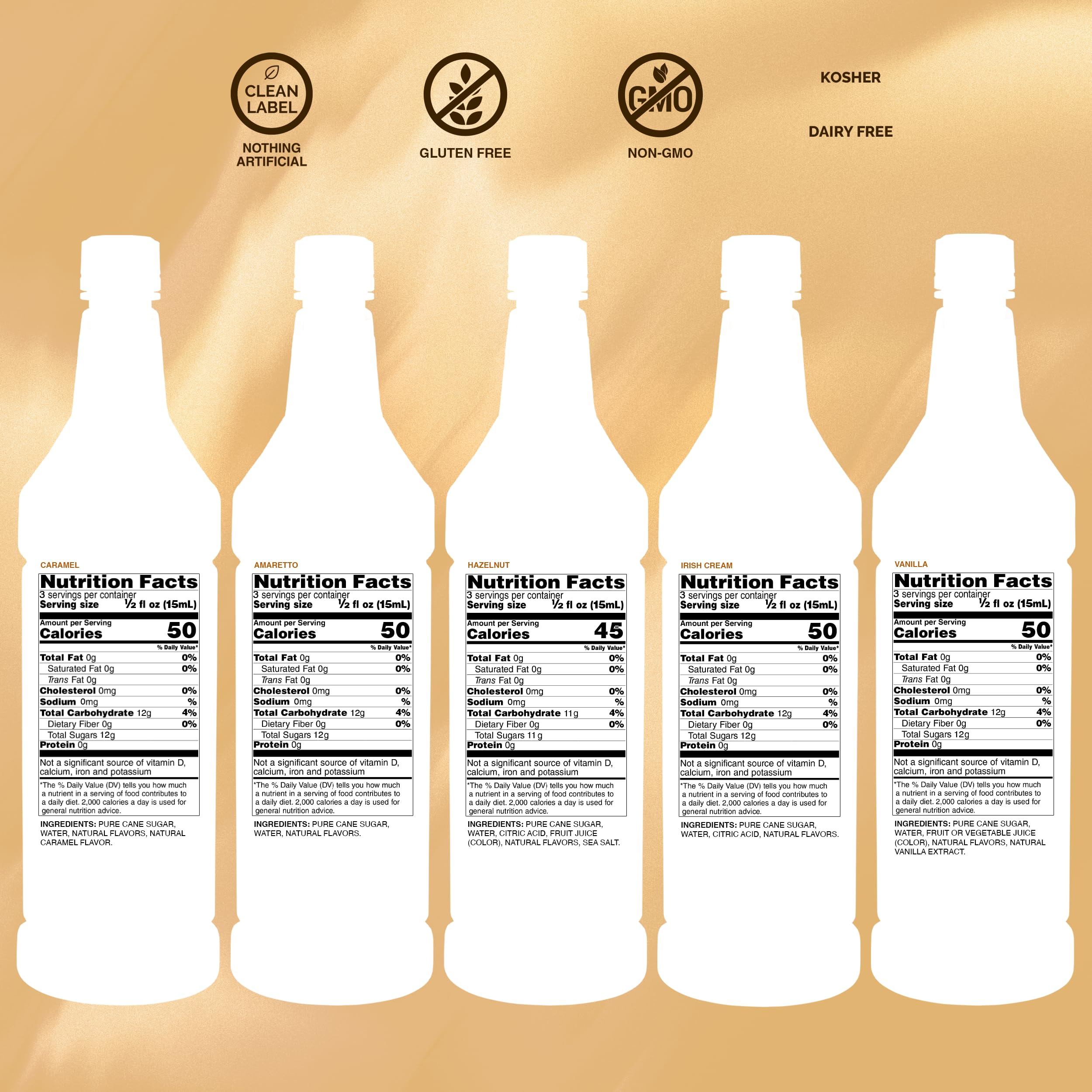 Monin Amaretto bottle showcasing versatile flavor for espresso drinks and mocktails