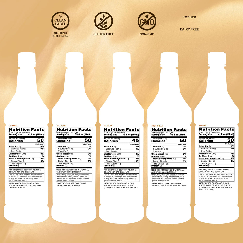 Monin Amaretto bottle showcasing versatile flavor for espresso drinks and mocktails