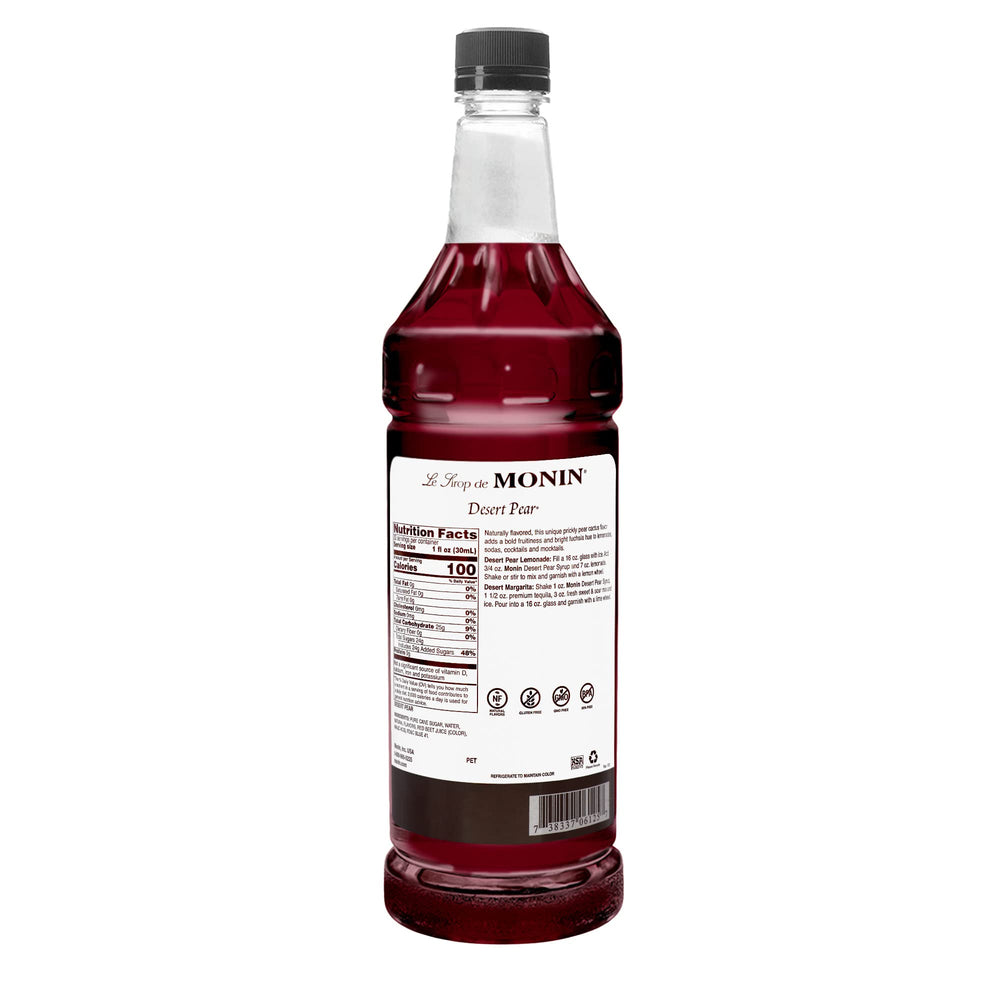 Monin Desert Pear Syrup cocktail showing layered pear flavors