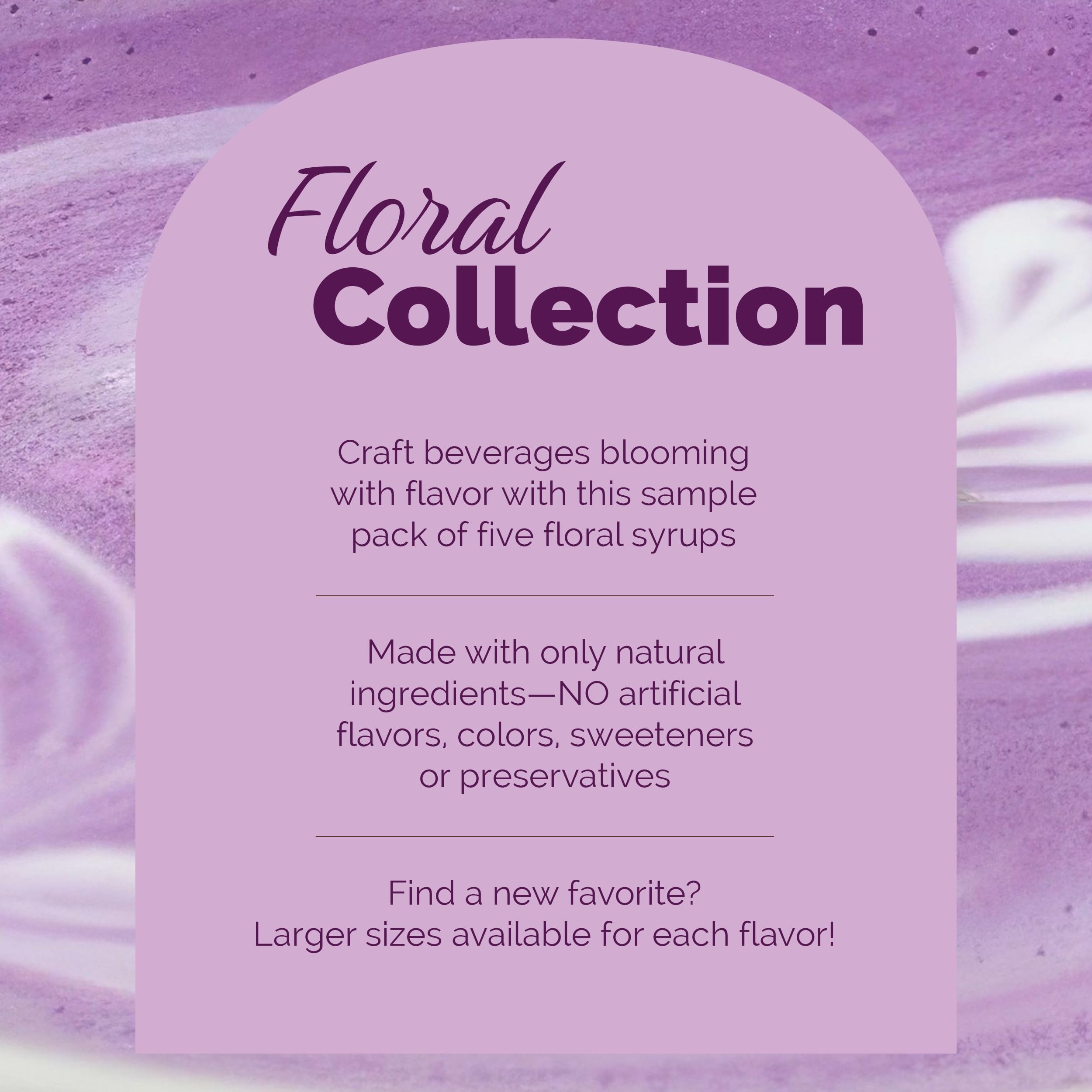 Monin Rose flavor in glass elevates teas and mocktails with subtle rose