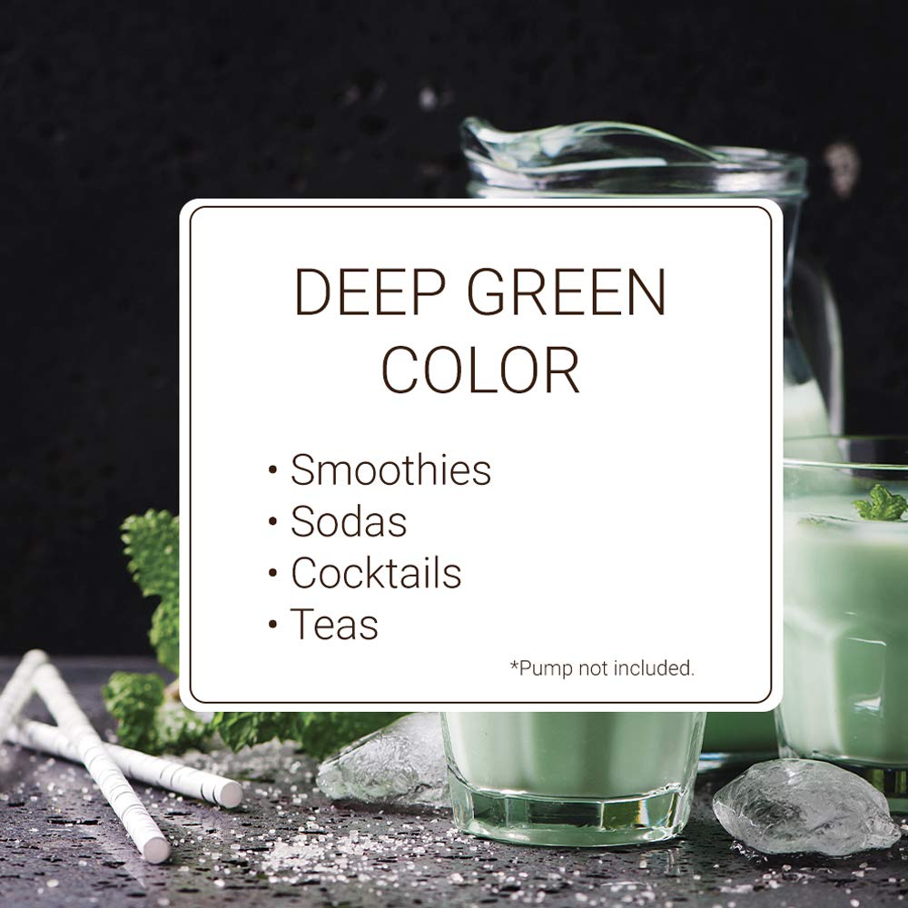 Cocktail prepared with Monin Green Mint Syrup for a cool finish