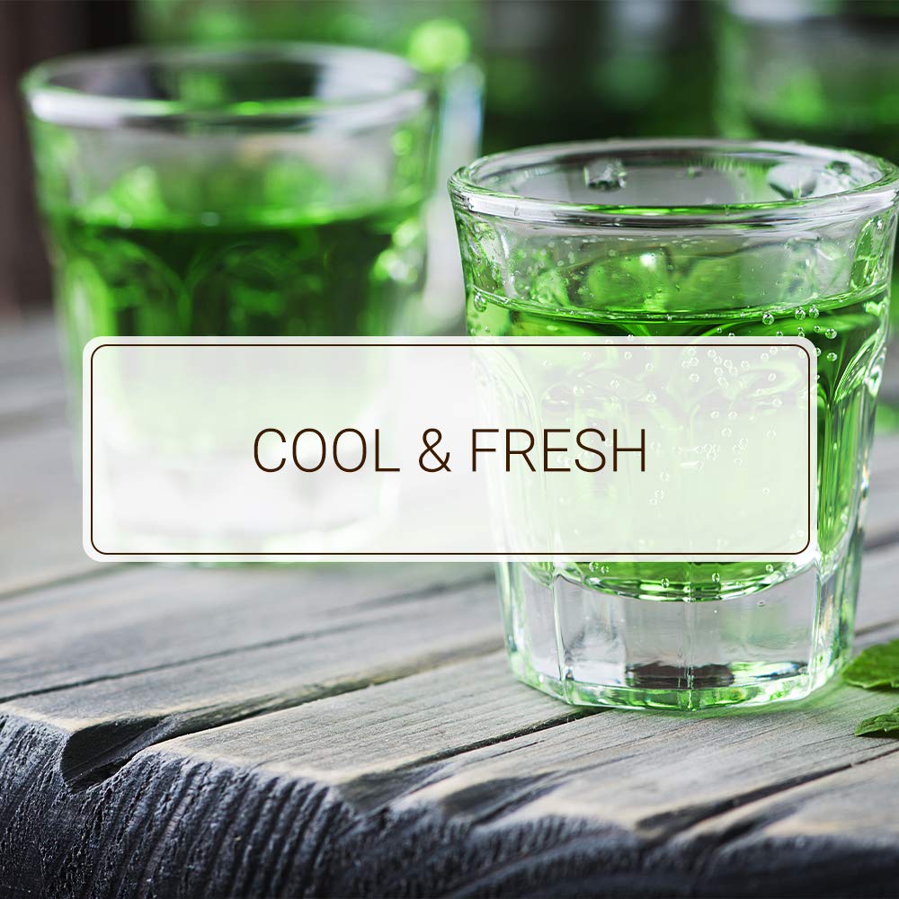 Smoothie crafted with Monin Green Mint Syrup delivering bold peppermint flavor