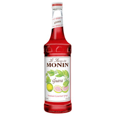 Monin Guava Syrup bottle delivers tropical flavor for cocktails and mocktails