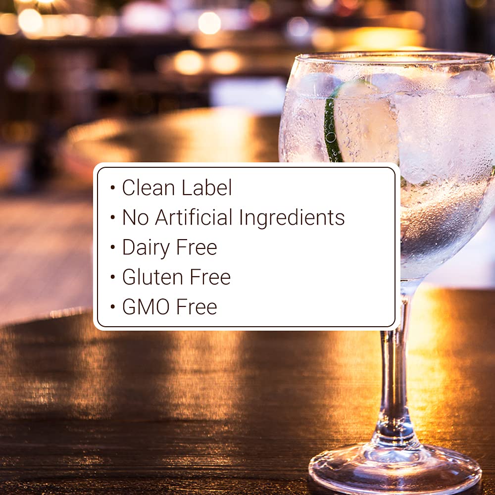 Monin Lavender Lemon Syrup packaging promotes recyclable materials and eco-friendly design