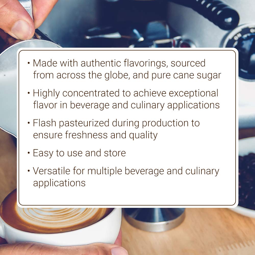 Monin Orange Syrup label highlighting Kosher and gluten-free.