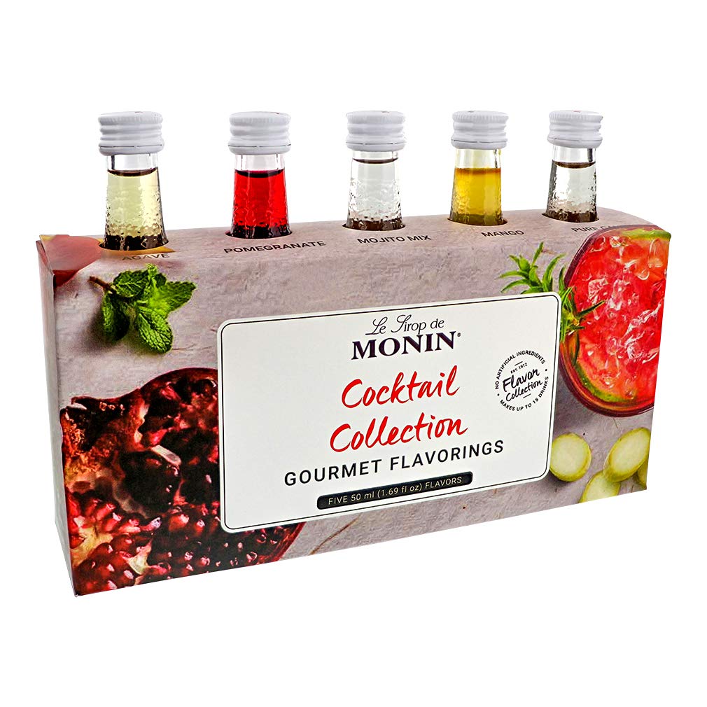 Monin pomegranate bottle pour for vibrant cocktails and mocktails