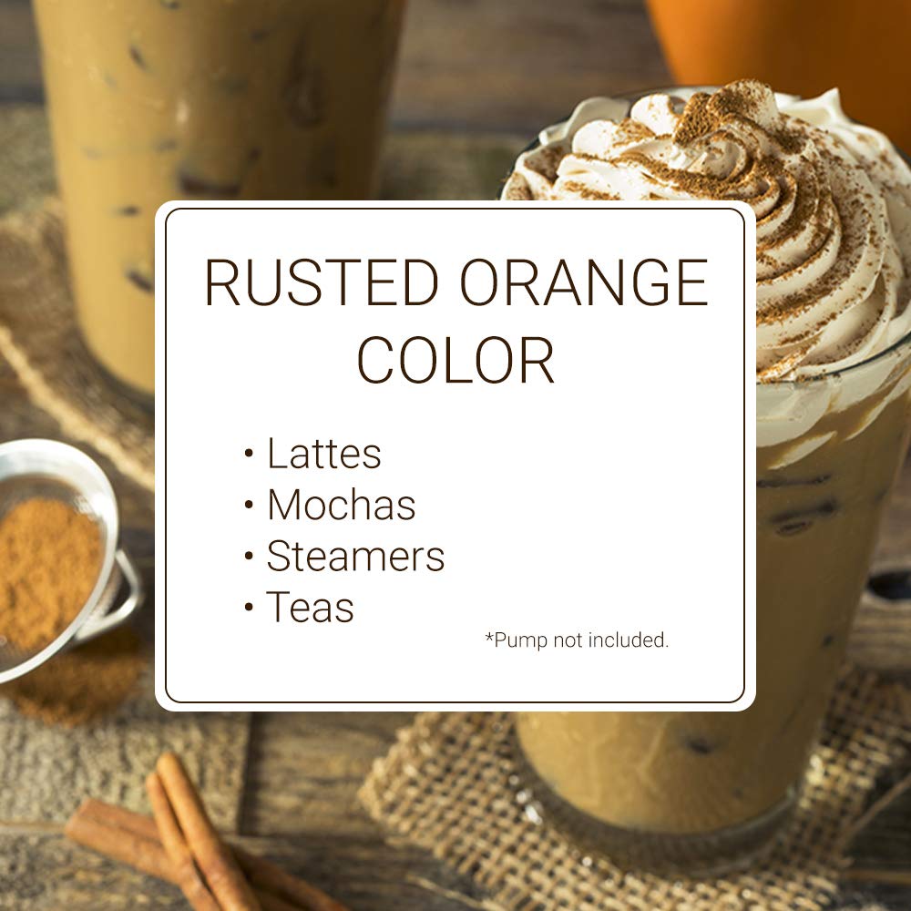Monin Pumpkin Spice Syrup dessert cocktail accent elevating treats