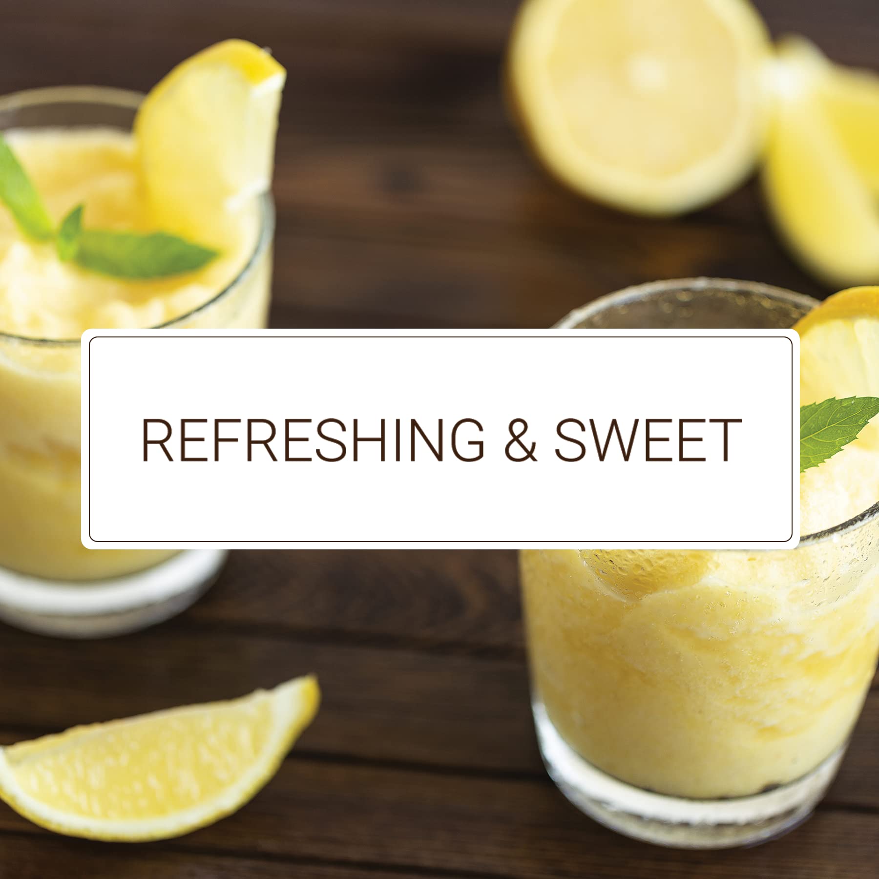 Monin Yuzu Purée in a cocktail glass, showcasing bright citrus aroma and flavor.