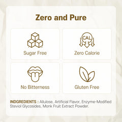 MONKSHUSHU Caramel Allulose Syrup in a latte demonstrates keto-friendly flavor boost