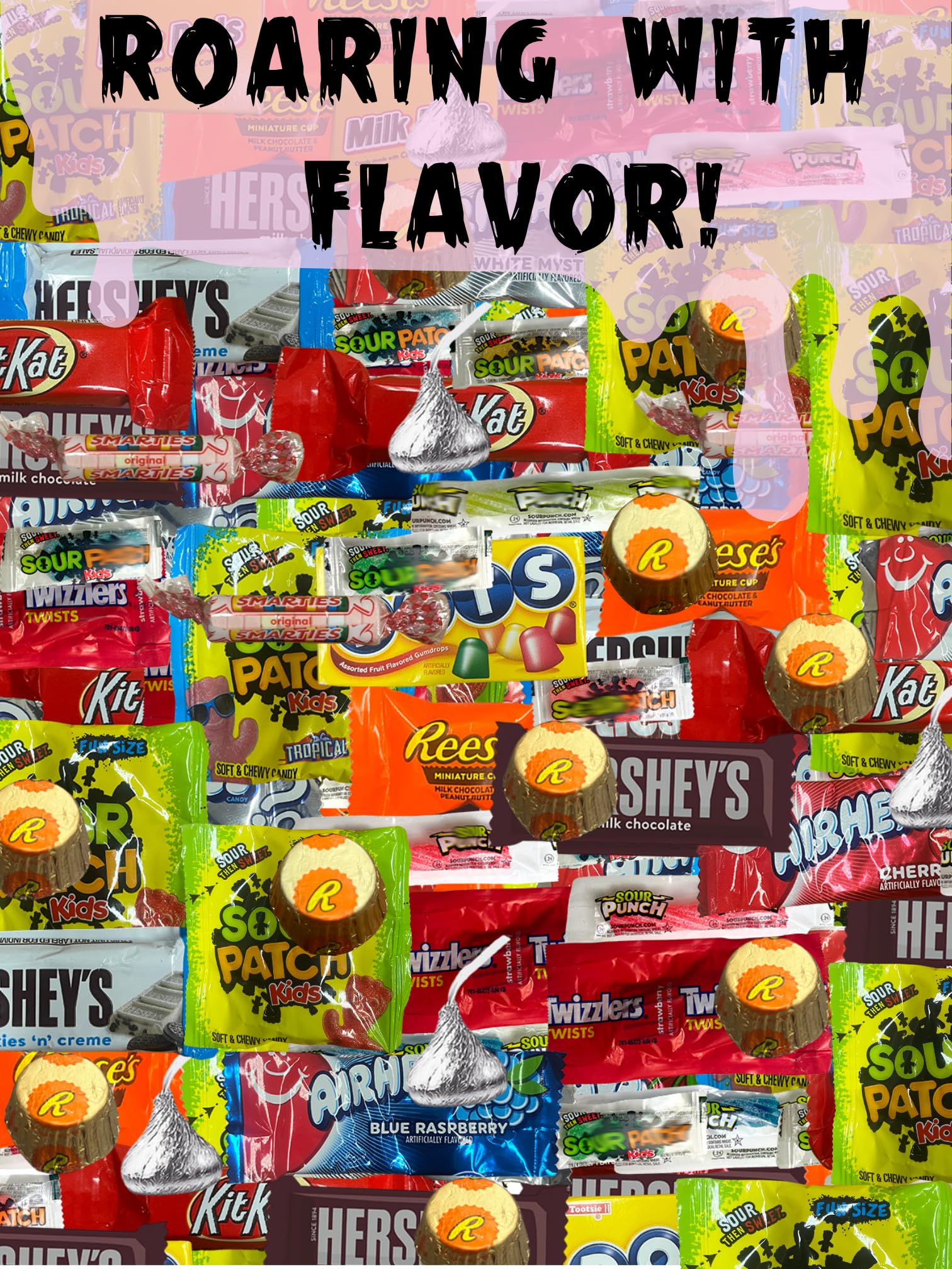 Monster Candy bulk candy pack delivers easy party planning and refillable bags.