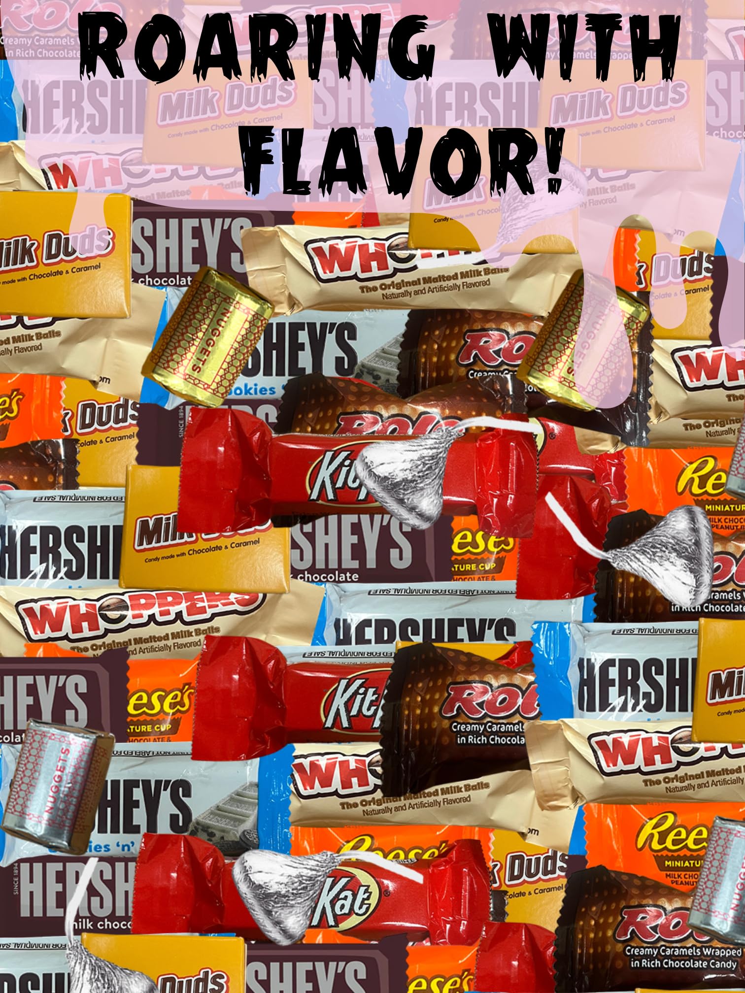Monster Candy Chocolate Bars Variety Pack: bulk flavors for party spreads.