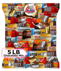 Monster Candy Chocolate Party Favor Mix: assorted bars for pinatas and goody bags.