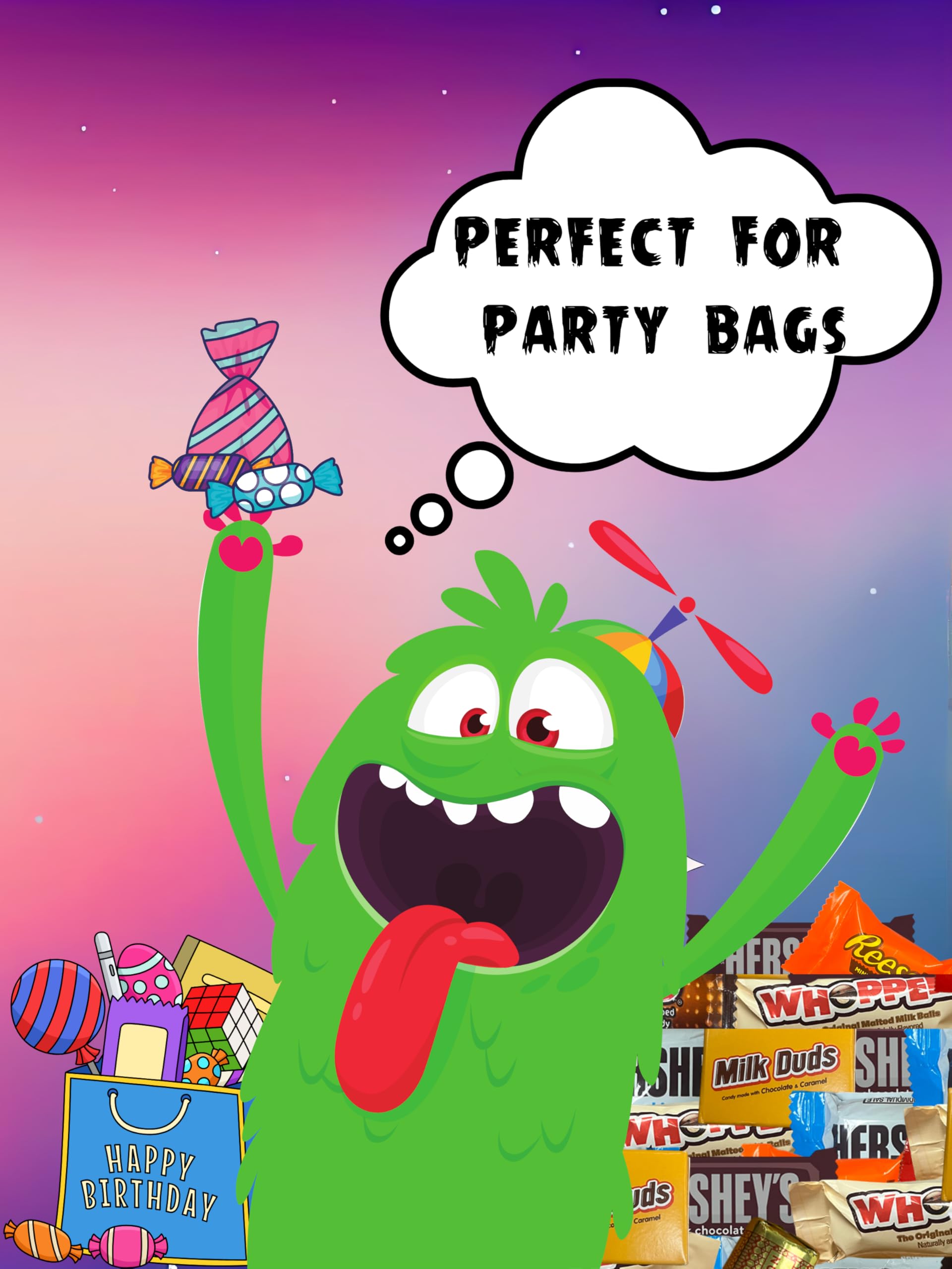 Monster Candy party-favor mix multi-pack perfect for birthdays
