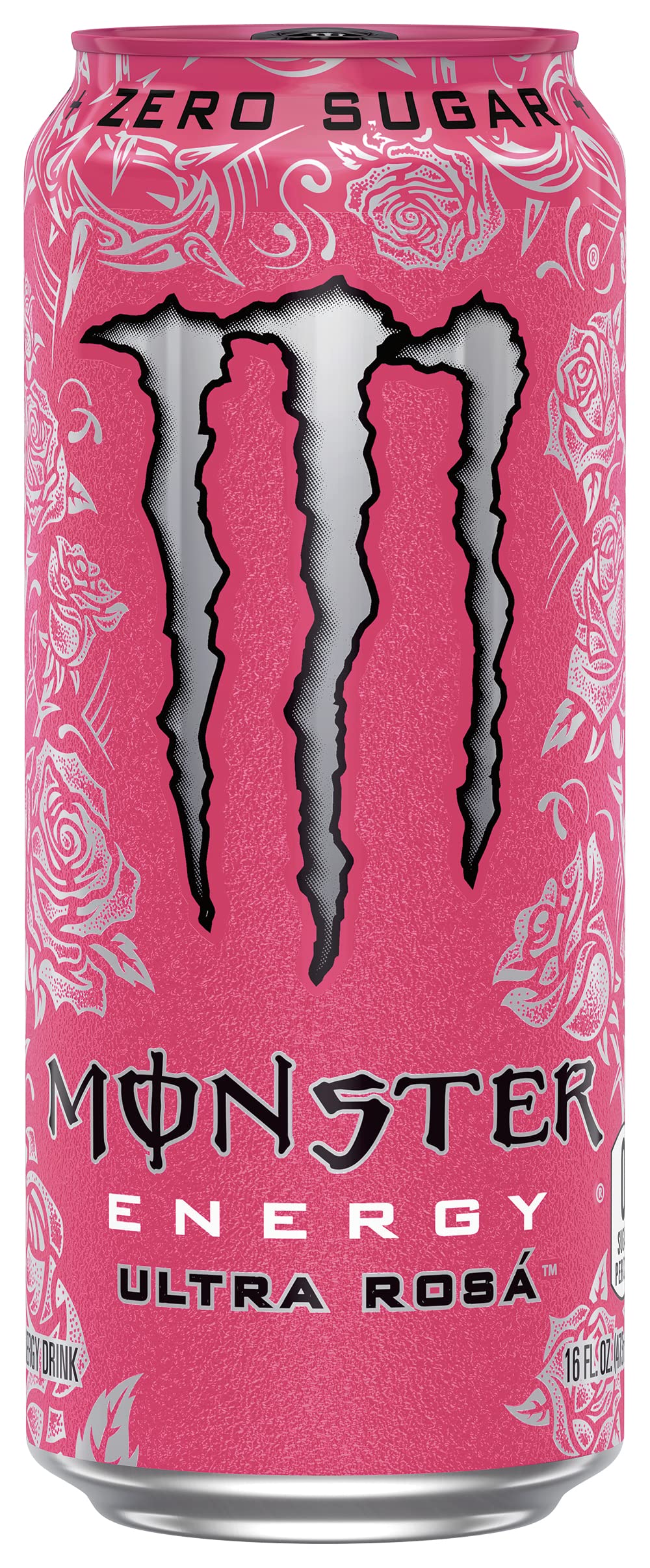 Monster Energy Ultra Rosa 15-pack on shelf, convenient for on-the-go fueling.