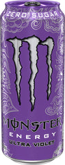 Flavor graphic emphasizes citrus and grape notes for energy on the go.