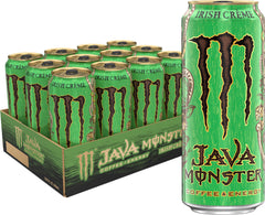 Monster Java Irish Creme can front view with premium coffee flavor for a quick lift