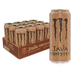 Monster Java Loca Moca can front shows bold energy boost