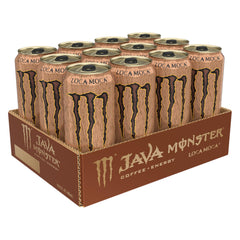 Monster Java Loca Moca cream swirl highlights rich flavor profile for mornings