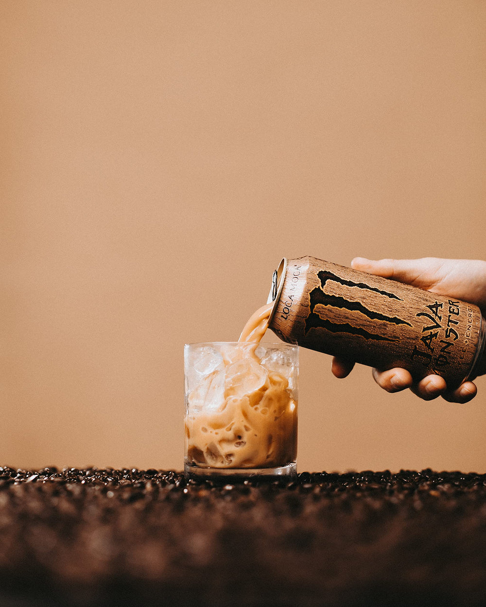 Monster Java Loca Moca kosher seal suggests quality and purity