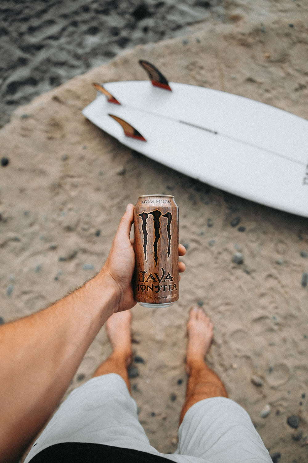 Monster Java Loca Moca non-carbonated can ideal for a quick pick-me-up on the go