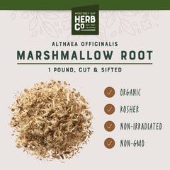 Monterey Bay Herb Co marshmallow root cut-sifted for easy blending.