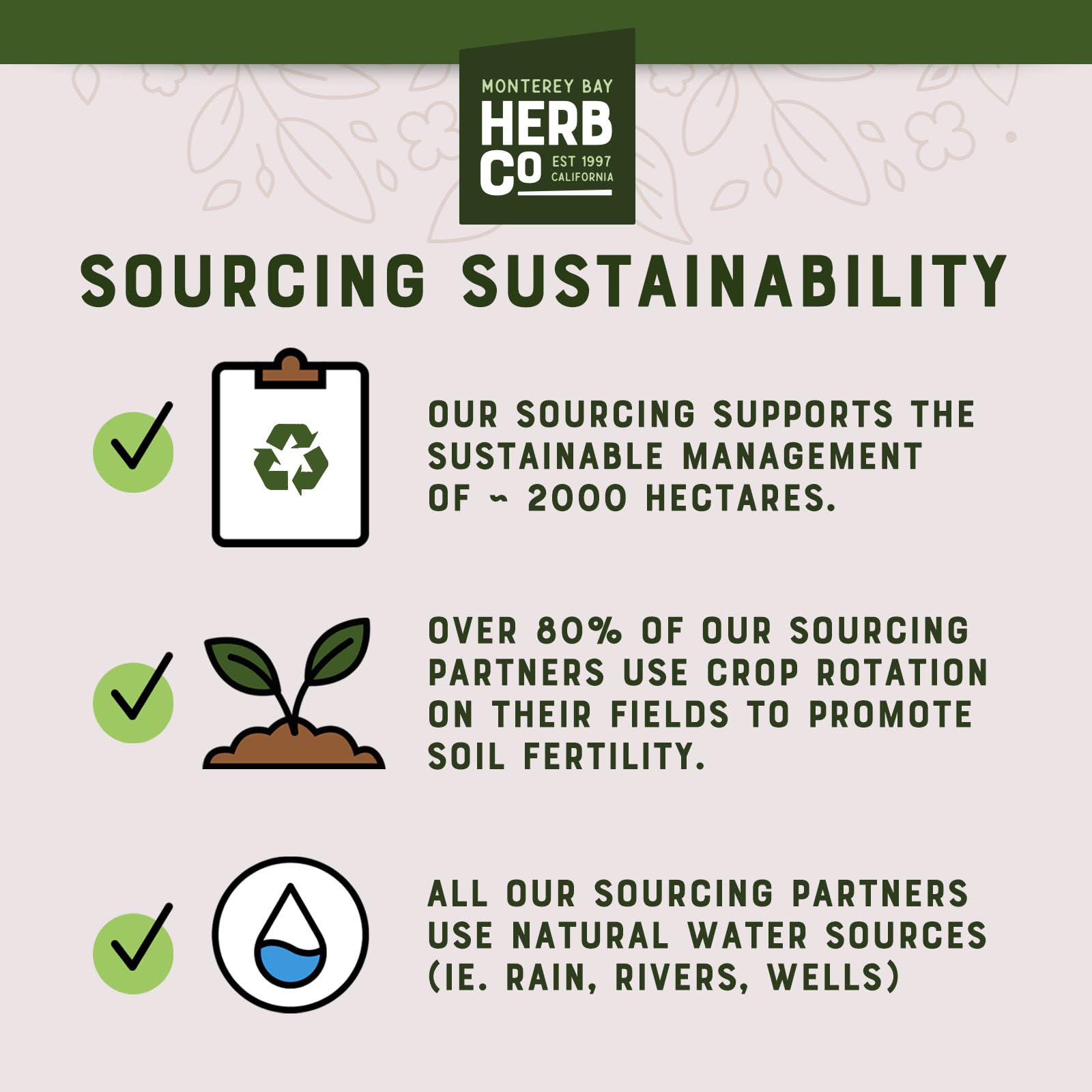 MONTEREY BAY HERB CO Rosemary storage tips to maintain freshness