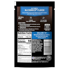 Grilled steak marinated with McCormick Montreal Steak Marinade for bold flavor