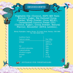 Monty Bojangles Coconut Crush truffles closeup highlight creamy cocoa dust.