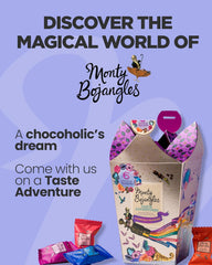 Monty Bojangles' Orange Angelical truffle close-up, a citrus twist in a refined cocoa-dusted bite.