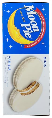 Moon Pie Mini Vanilla ingredients emphasize quality and simple goodness.