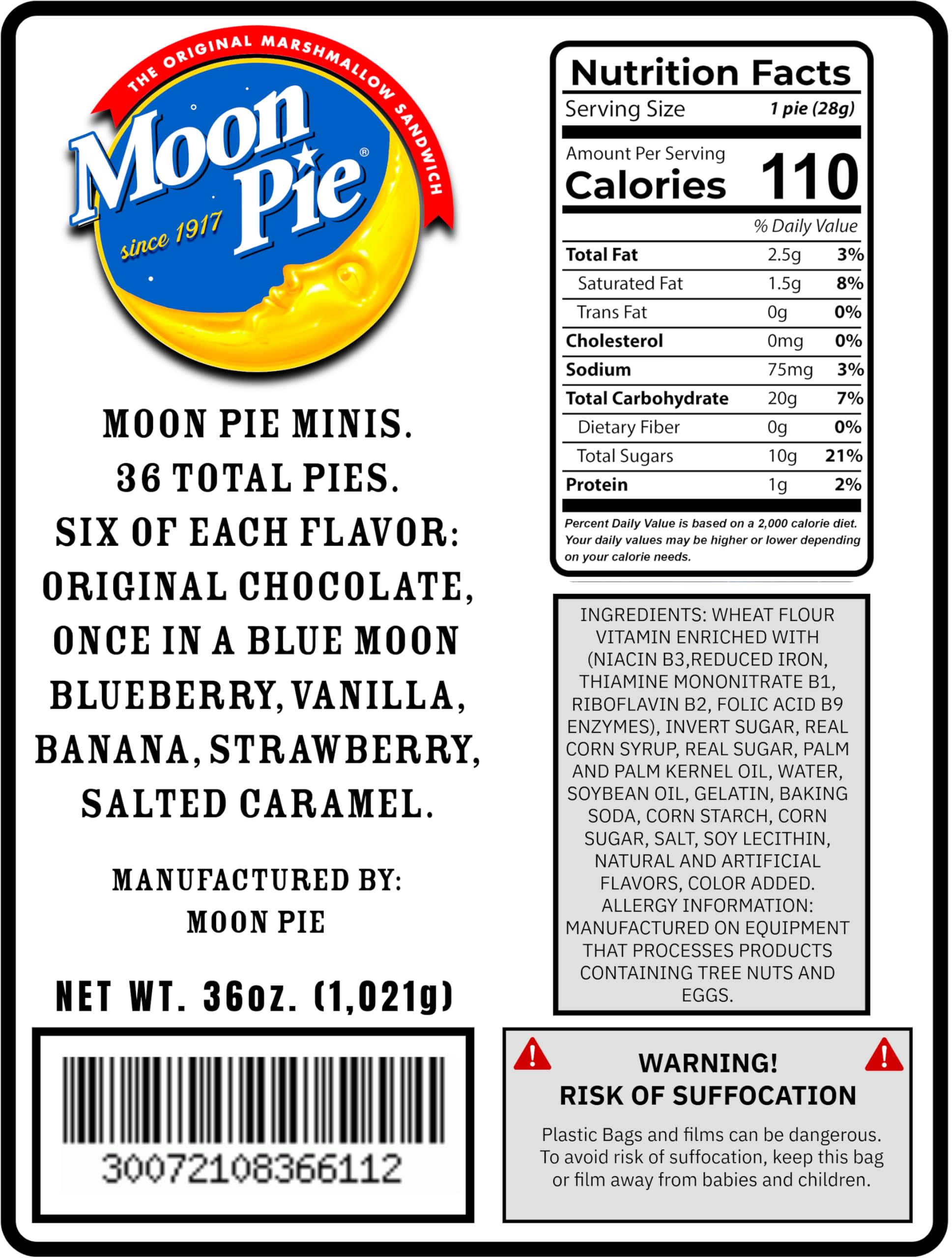 Moon Pie Minis individually wrapped pies, ideal for lunchboxes and travel snacks.