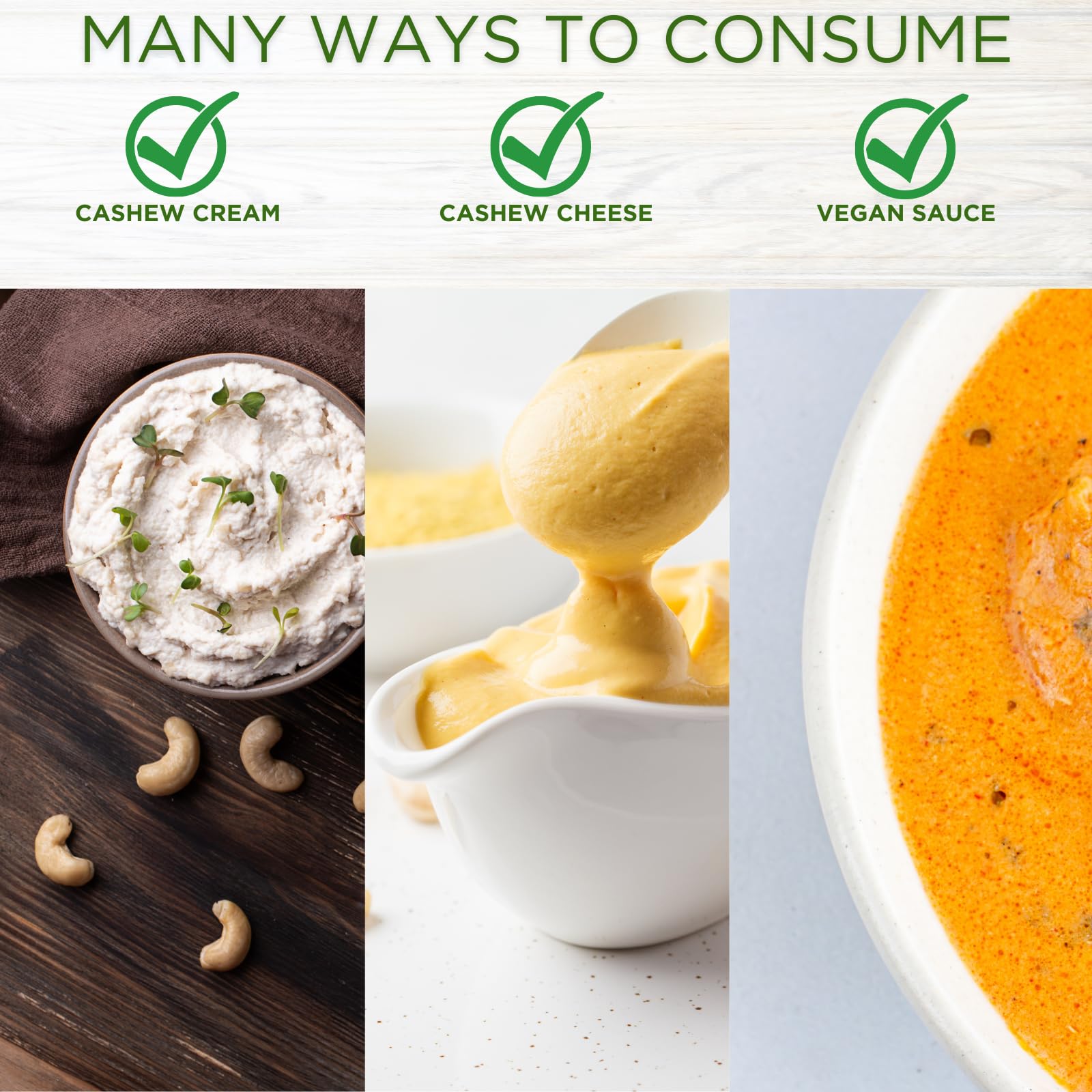 Moonee Naturals premium cashews, whole and all natural, premium kosher quality