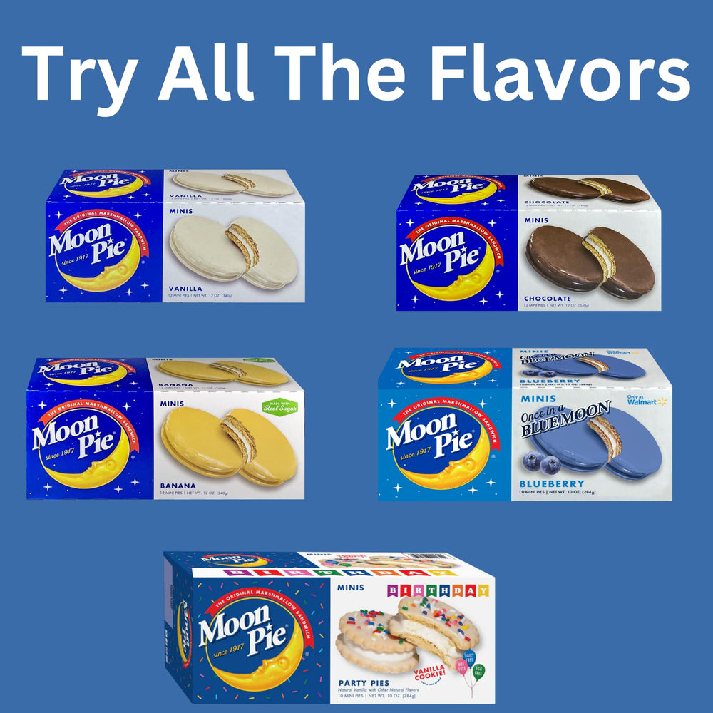MoonPie Birthday Mini Pies dairy-free, nut-free, egg-free dessert option.