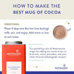 Moonstruck pour stir enjoy - prepare eight cups with four tablespoons.