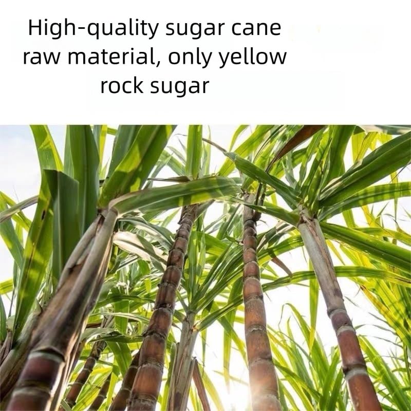 MOORCHOCO amber hue rock sugar crystals in coffee enriching aroma