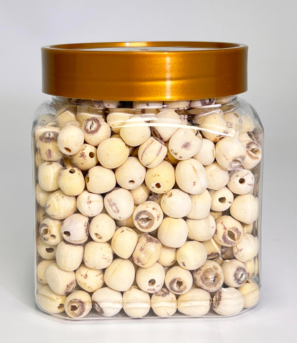 MOORCHOCO lotus seeds baked snack, nutty crunch.