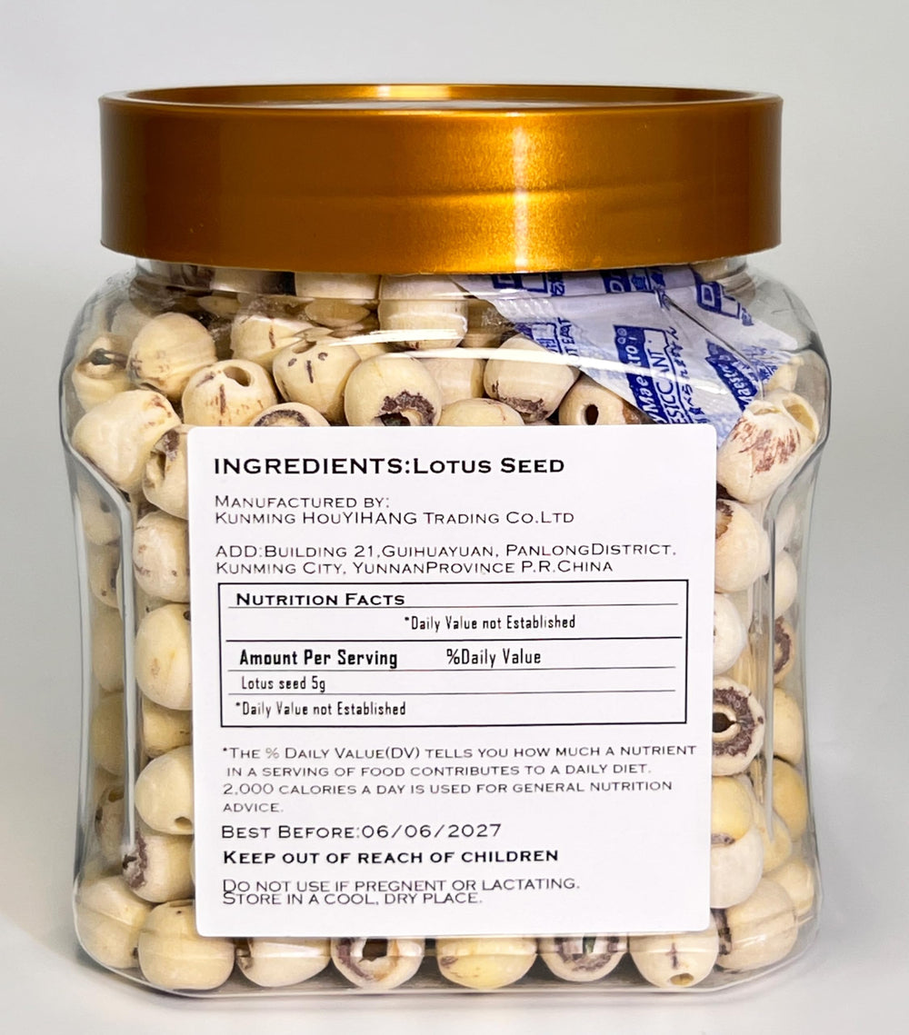 MOORCHOCO lotus seeds for soups and congee, everyday pantry staple.