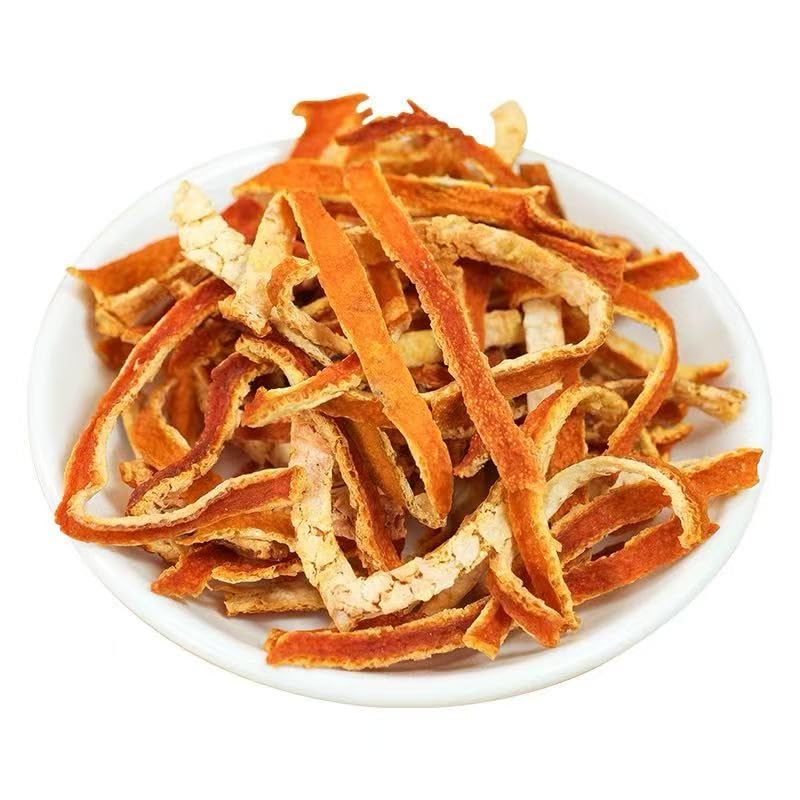 Versatile MOORCHOCO orange peel for baking and beverages.