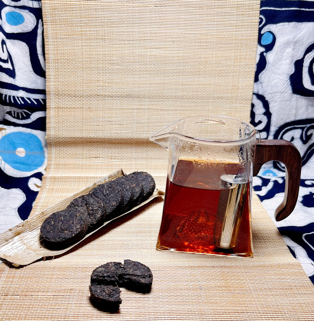 MOORCHOCO Puerh mini cake suitable for multiple steepings
