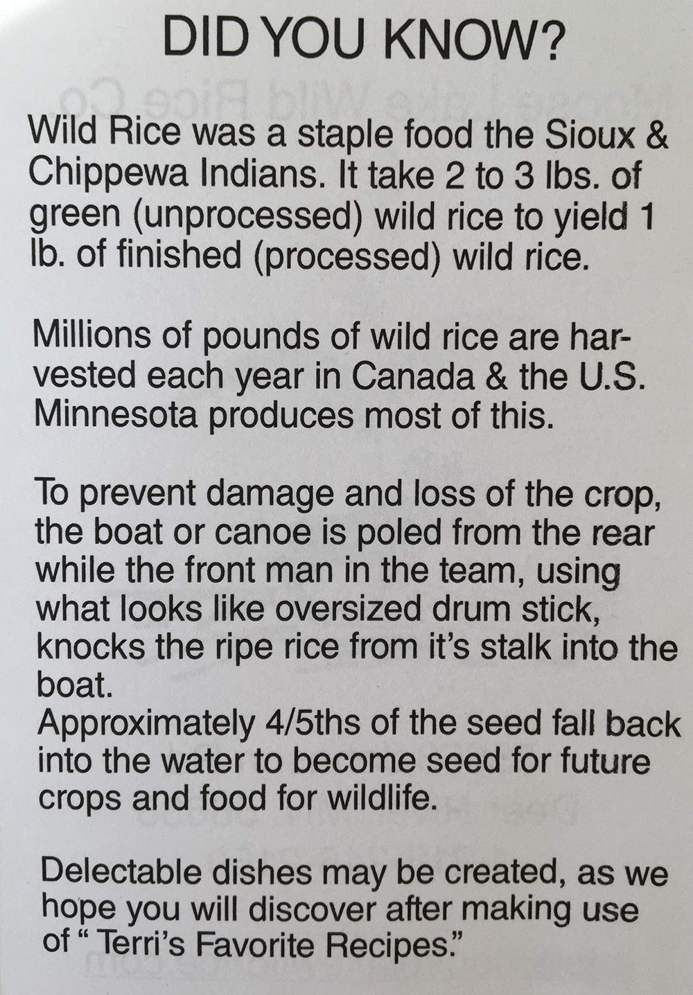 Moose Lake Wild Rice 16oz package on kitchen shelf ready-to-cook pantry staple.