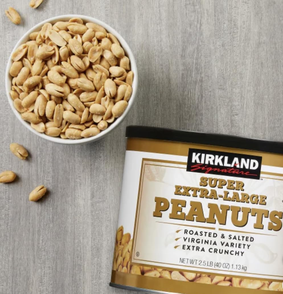 MORALZA roasted salted Virginia peanuts in a premium bag.