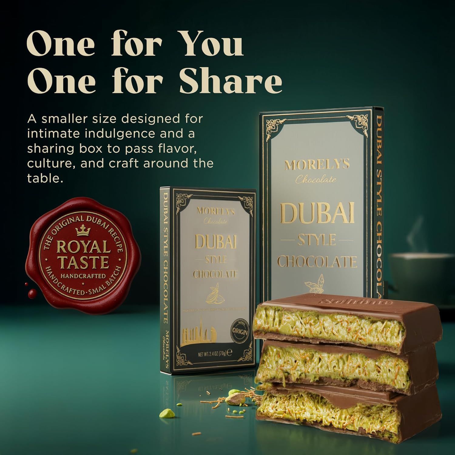 Morelys serving ideas with coffee or tea for refined indulgence.