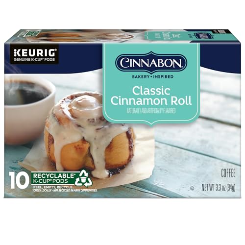Morning ritual in a CINNABON aroma-filled kitchen.