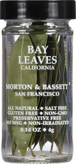 Bay leaves in a soup pot from Morton & Bassett add depth to broths.