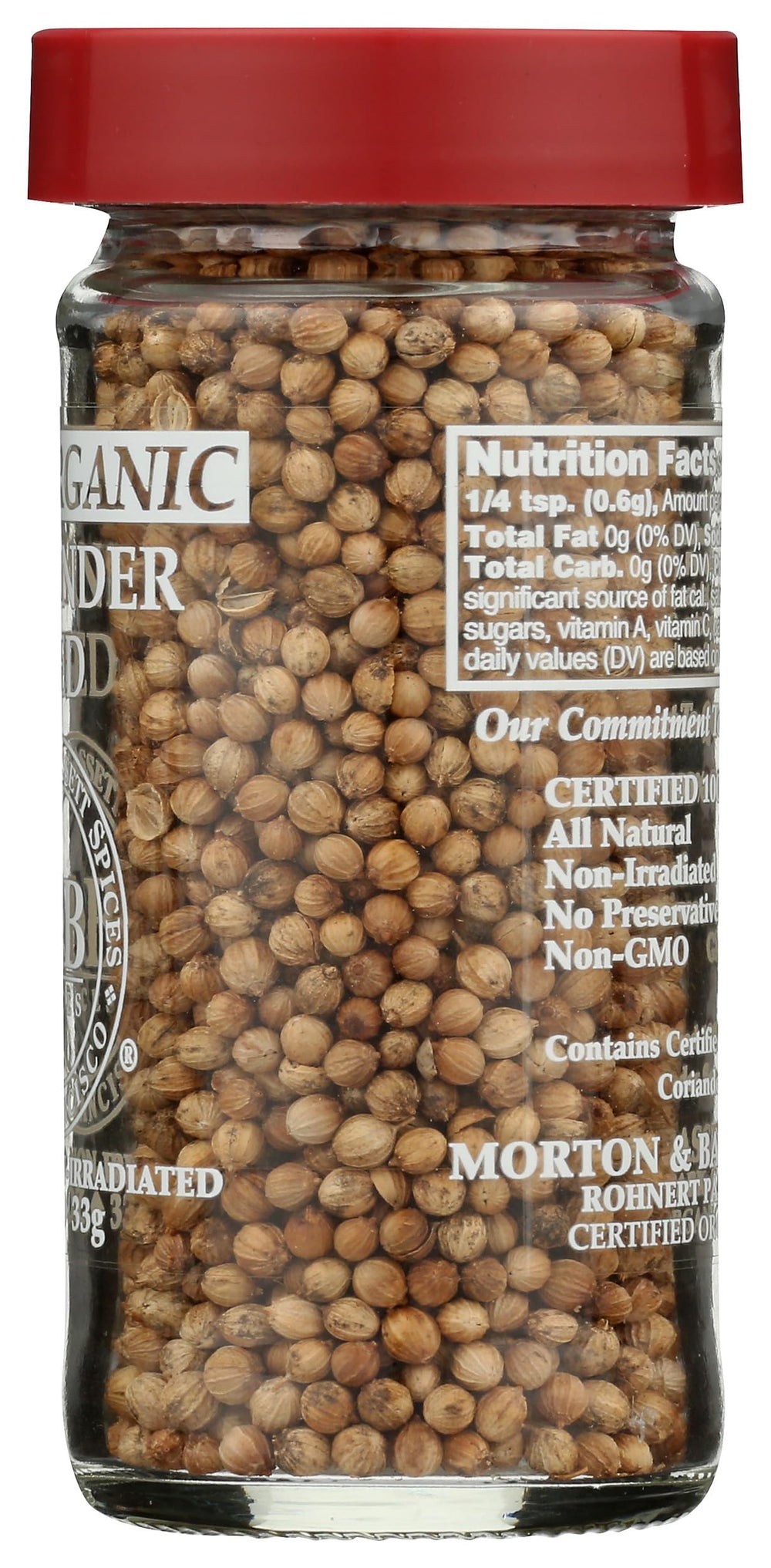Morton & Bassett coriander seed spice drawer glow invites easy daily seasoning.