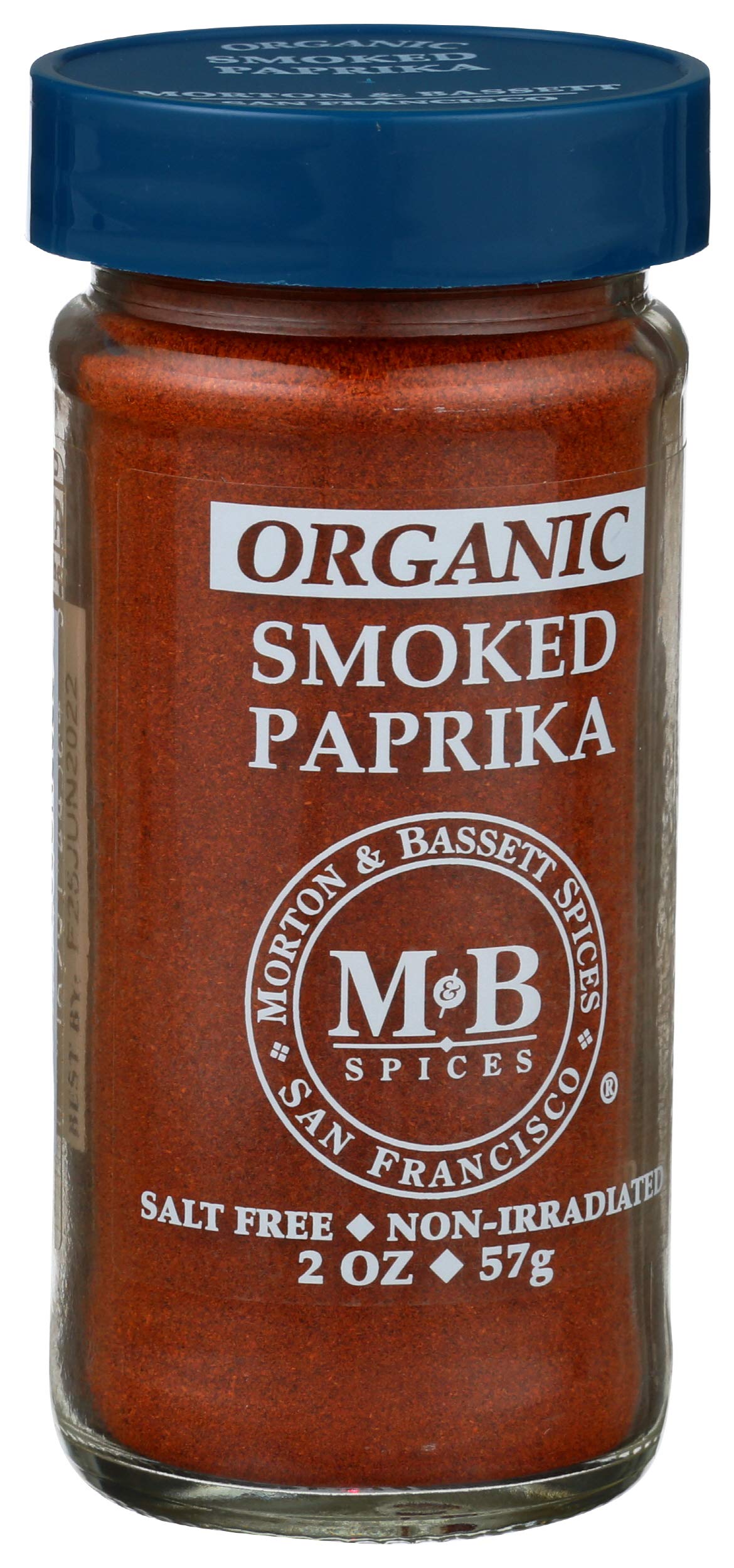 Morton & Bassett Paprika Smoked Organic powder being sifted, showcasing texture